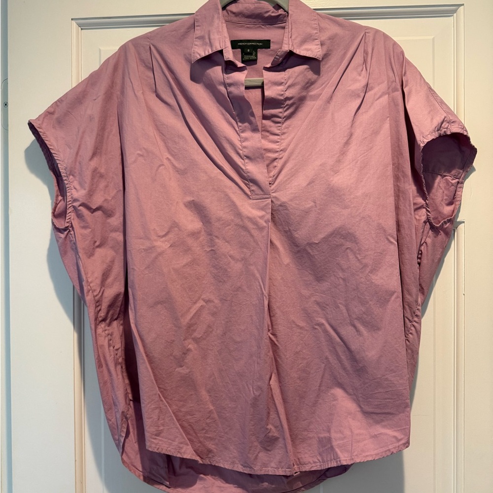 French Connection Mauve Button Down Shirt